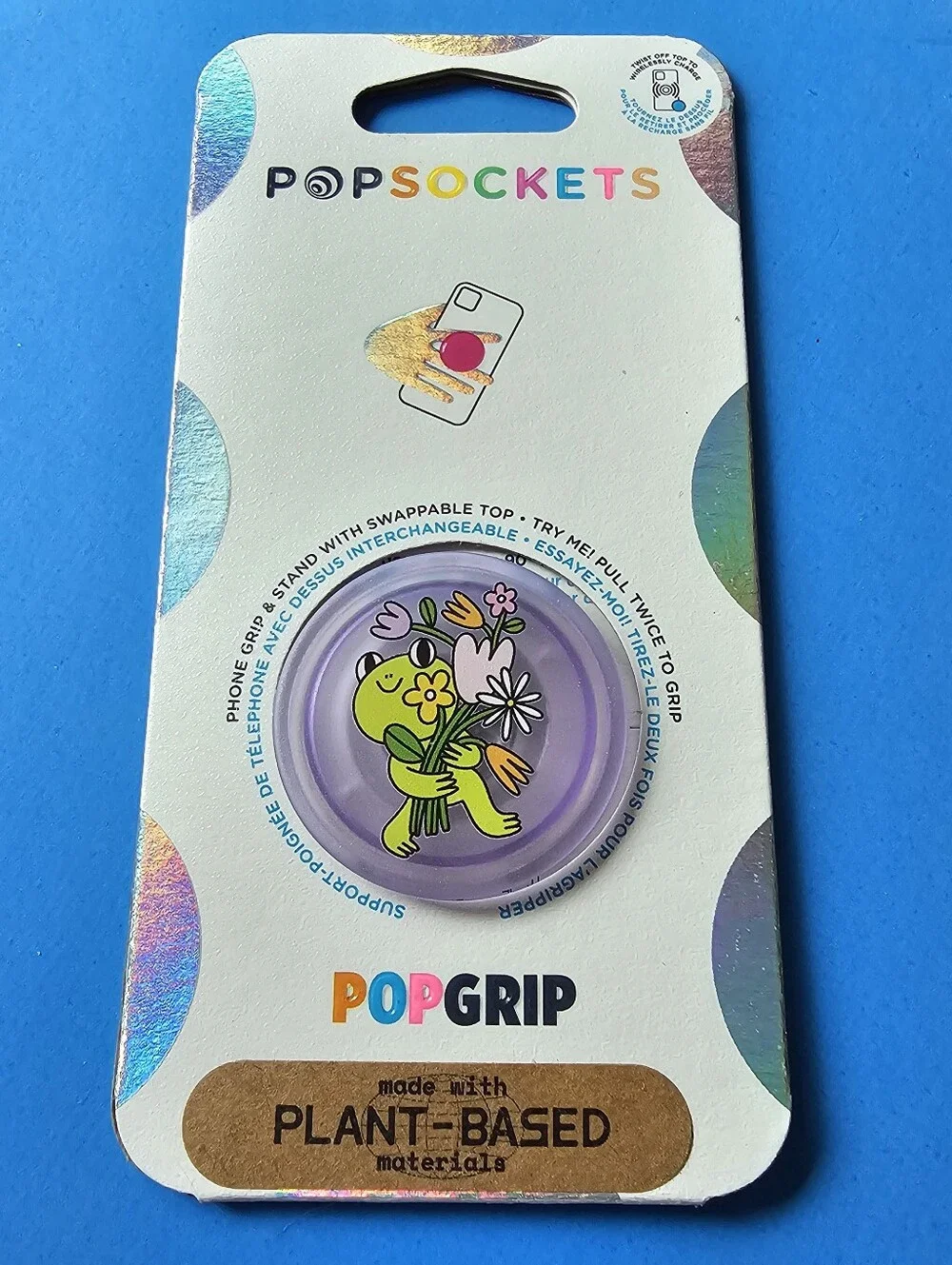 Popsocket - Plant-based Flower Frank Translucent